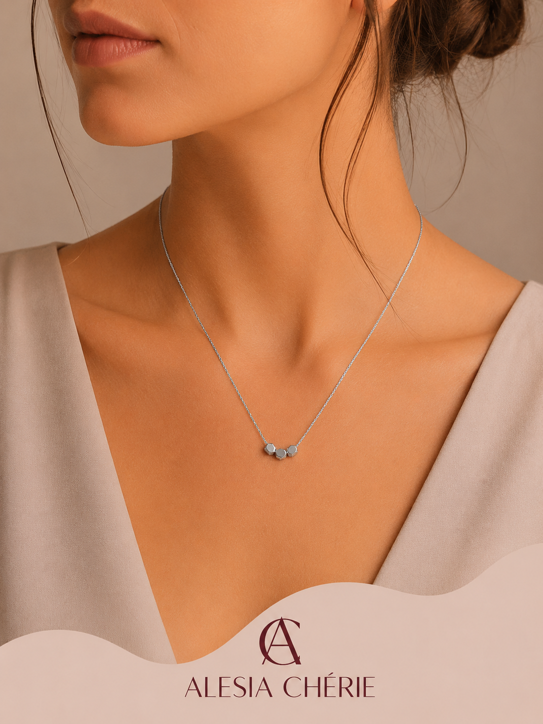 Collar piedritas