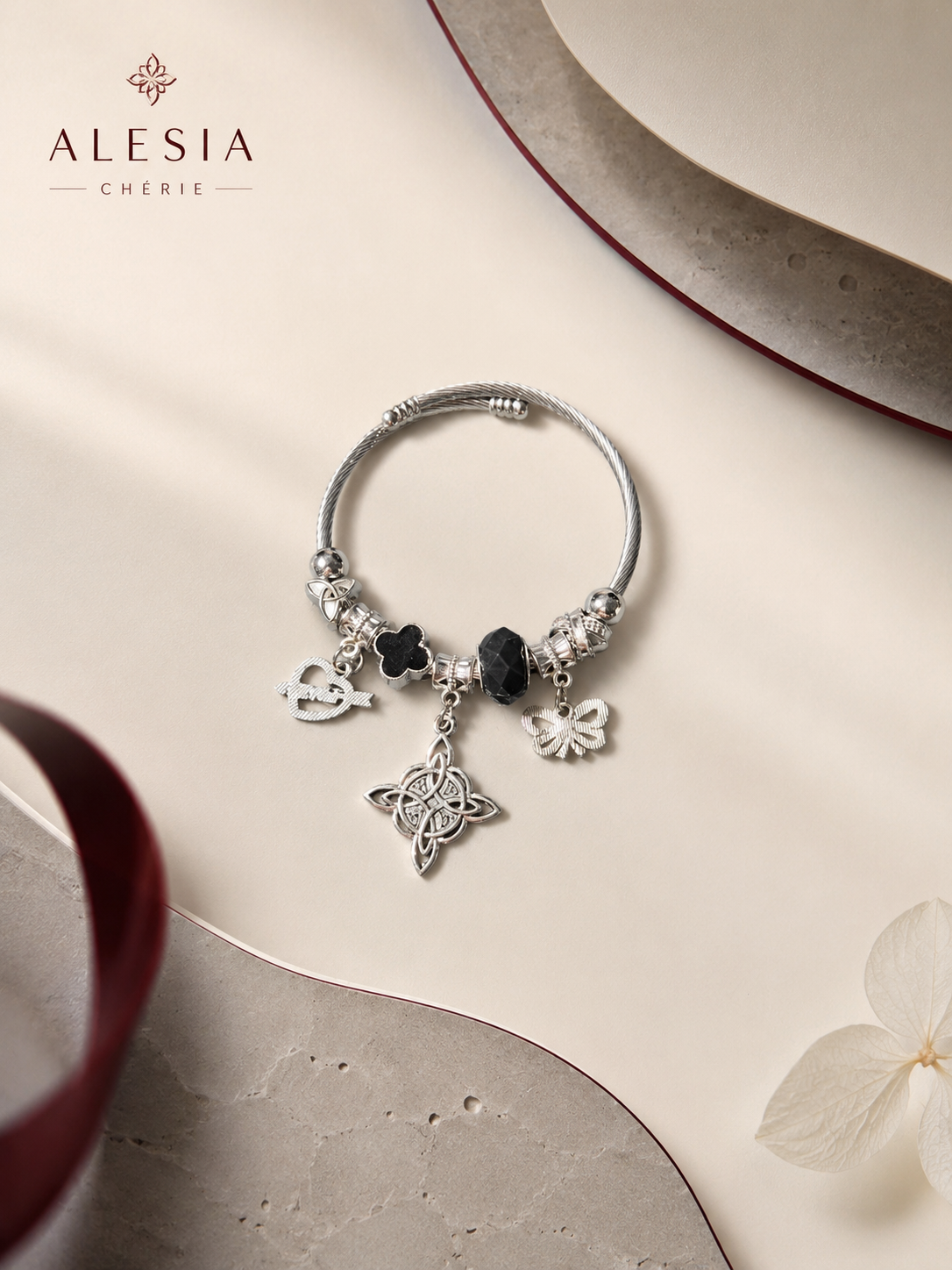 Pulsera nudo de brujas